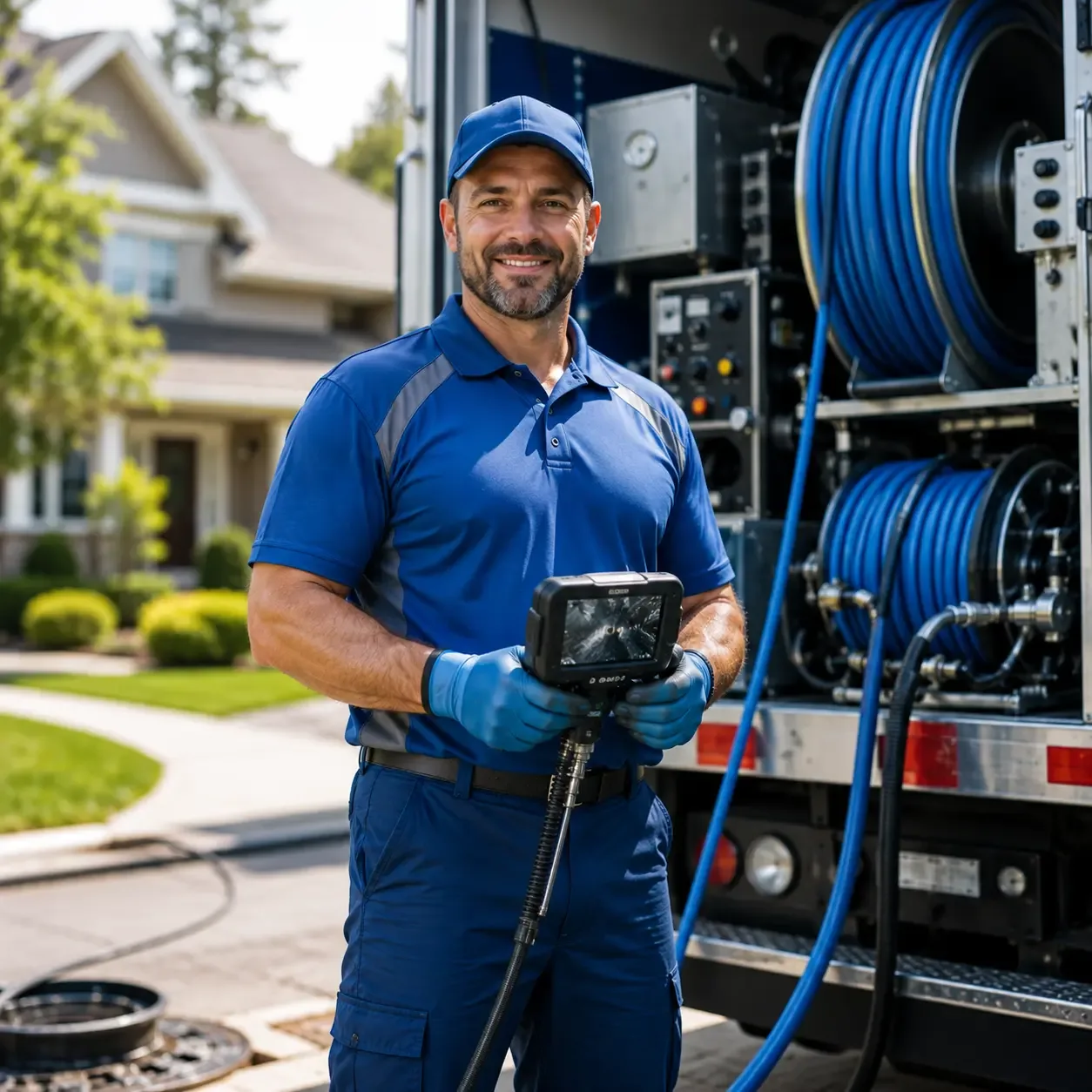 Local outdoor drain cleaning specialists in Calumet, MI